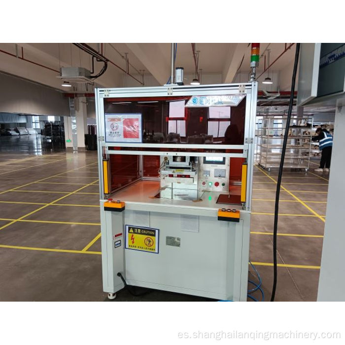 Máquina de soldadura de marca de cuero de automóvil